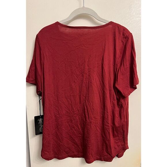 Harry Potter Burgundy Muggles Crisscross Girls T-Shirt (Med) - Picture 5 of 7